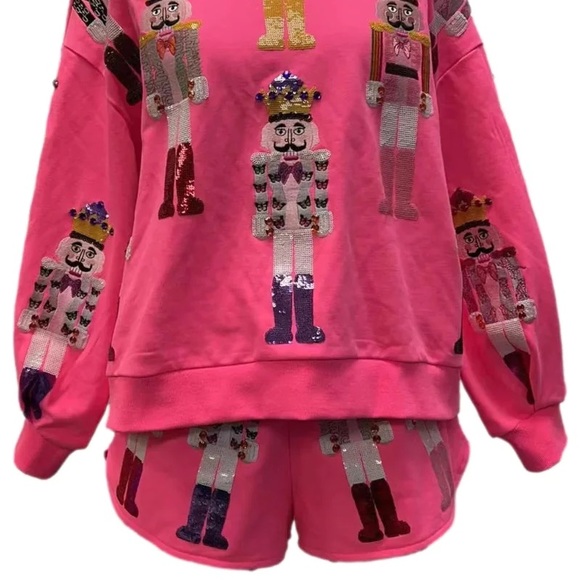 QUEEN OF SPARKLES Sweaters Queen Of Sparkles Nutcracker Sweatshirt